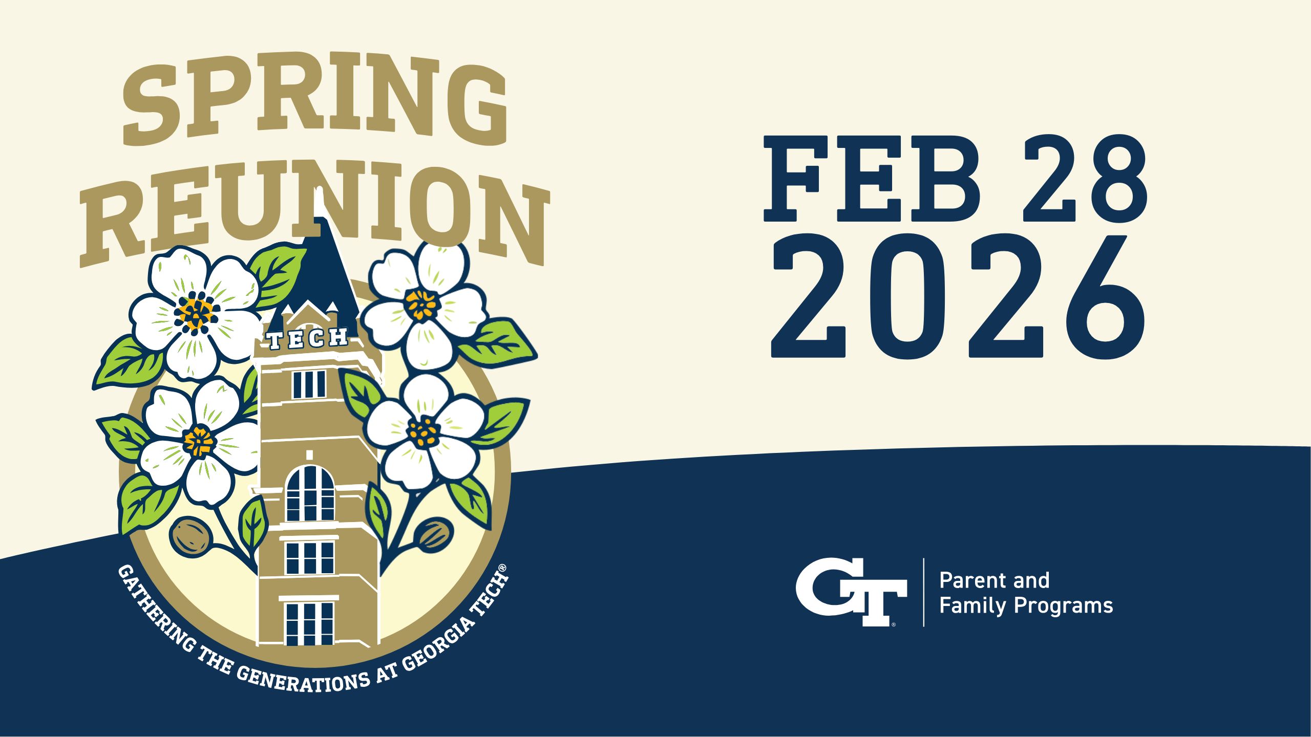 Spring Reunion 2026 with Parent and Family Programs | Campus ...